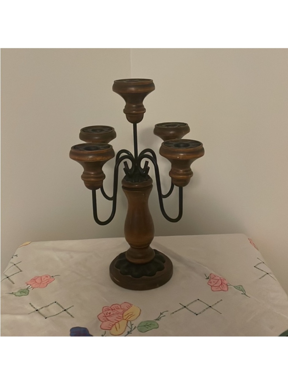 v i n t a g e :: farmhouse goth primitive mcm
 retro style candleholder